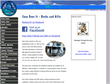 Tablet Screenshot of easydoesitbooksandgifts.com